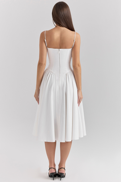 Sukienka Celine z gorsetem midi