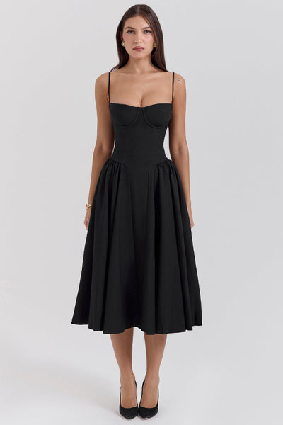 Sukienka Celine z gorsetem midi