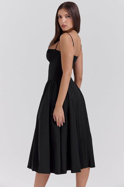 Sukienka Celine z gorsetem midi