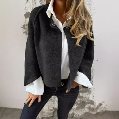 ELISE | Krótka kurtka z eleganckimi, rozszerzającymi się rękawami